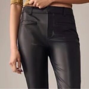 MAEVE Faux Leather Pants